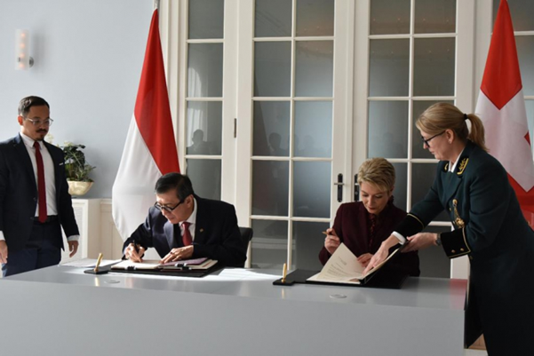 Indonesia Signs MLA Treaty with Switzerland